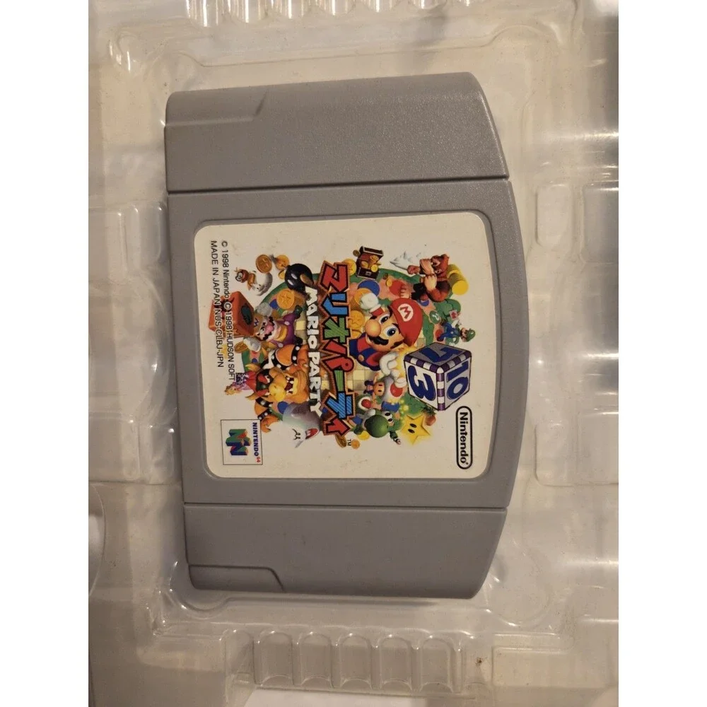Nintendo 64 Mario Party CIB Manual Game Indert Japanese N64 1998 USA Seller